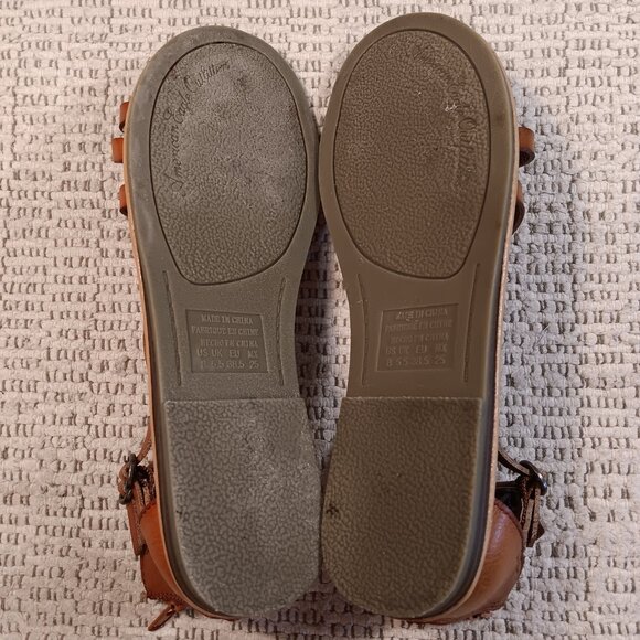 American Eagle Outfitters AEO women's strappy thong sandals sz 8 - Picture 11 of 13